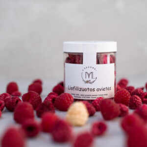 liofilizuotos avietės