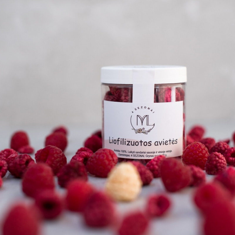 liofilizuotos avietės liofilizuotos avietės